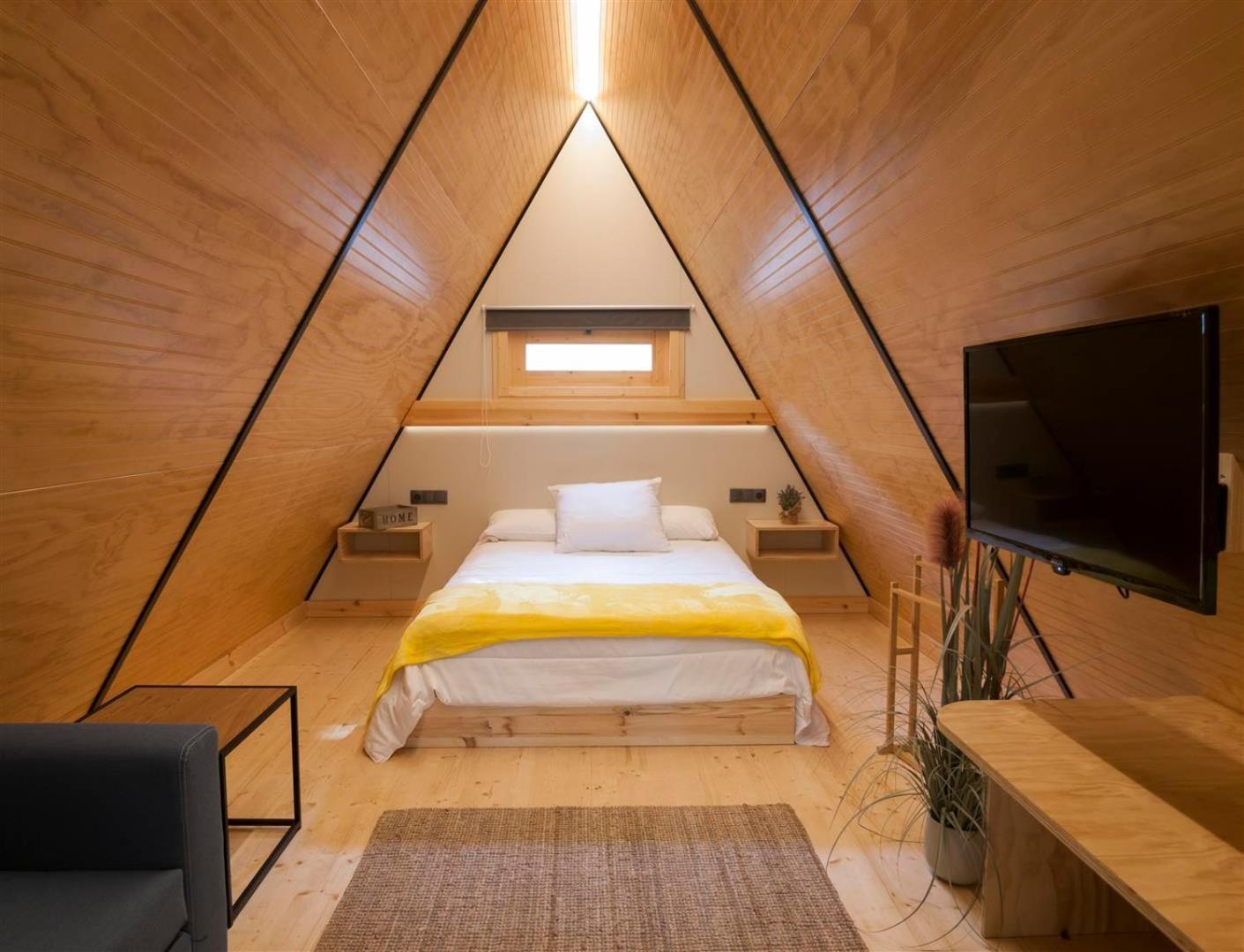 Glamping -bungalows El Faro Campingplatz