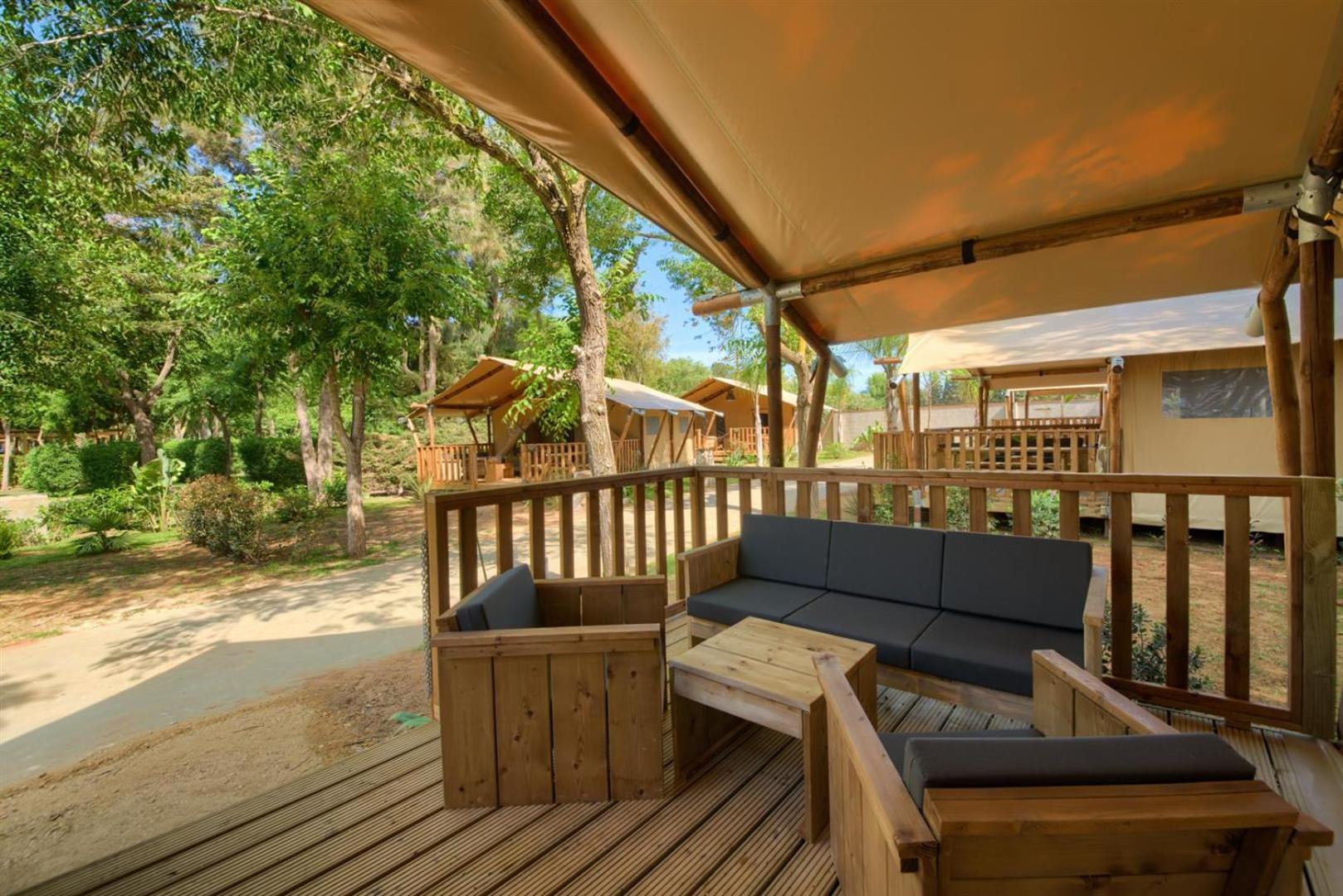 Glamping -bungalows El Faro Campingplatz *