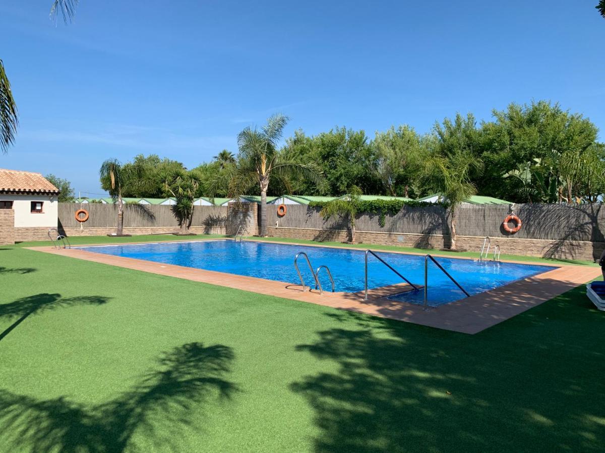 Glamping -bungalows El Faro Campingplatz Conil De La Frontera